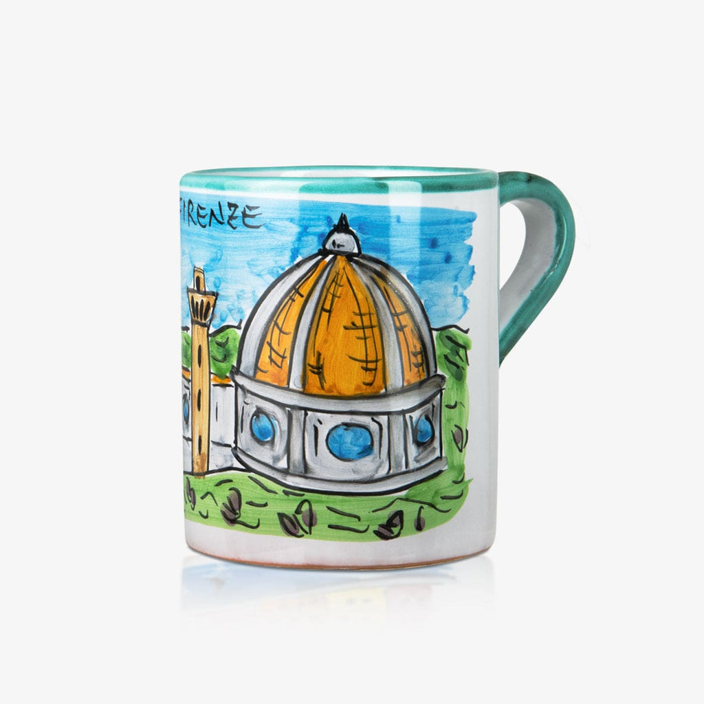 "Florence" Hand-Painted Ceramic Mug