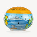 "Sicilia" Handmade Cookie Jar