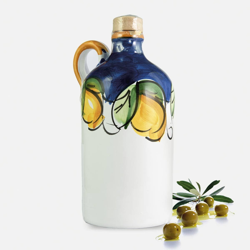 Amalfi - Extra Virgin Olive Oil in Handmade Ceramic Jar