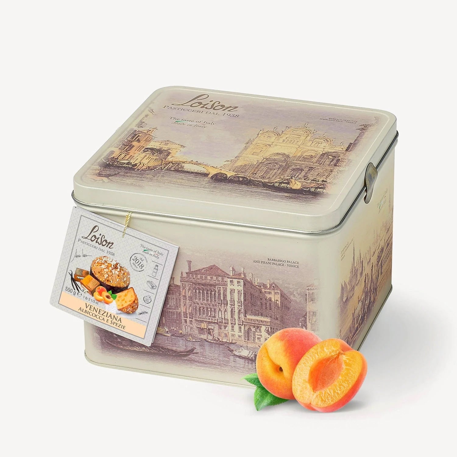 Veneziana Albicocca e Spezie - Apricot & Spices Veneziana in Tin Gift Box