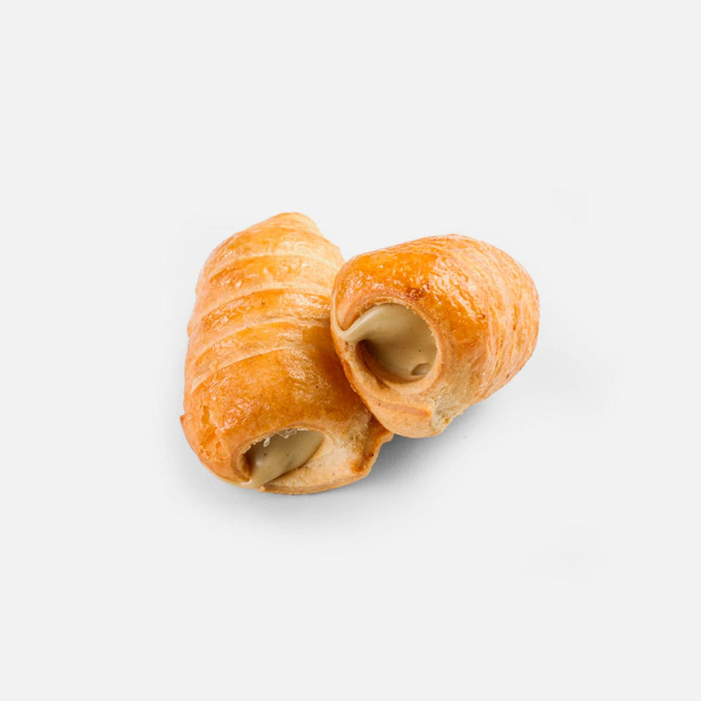 Cannoli Pistacchio – Italian Puff Pastry Rolls with Pistachio Cream