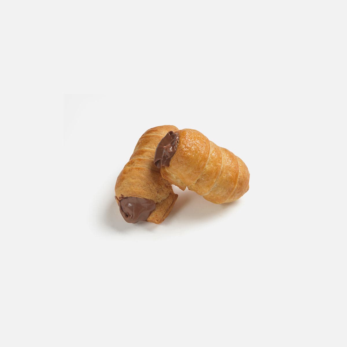 Cannoli Gianduia – Italian Puff Pastry Rolls with Gianduia Cream