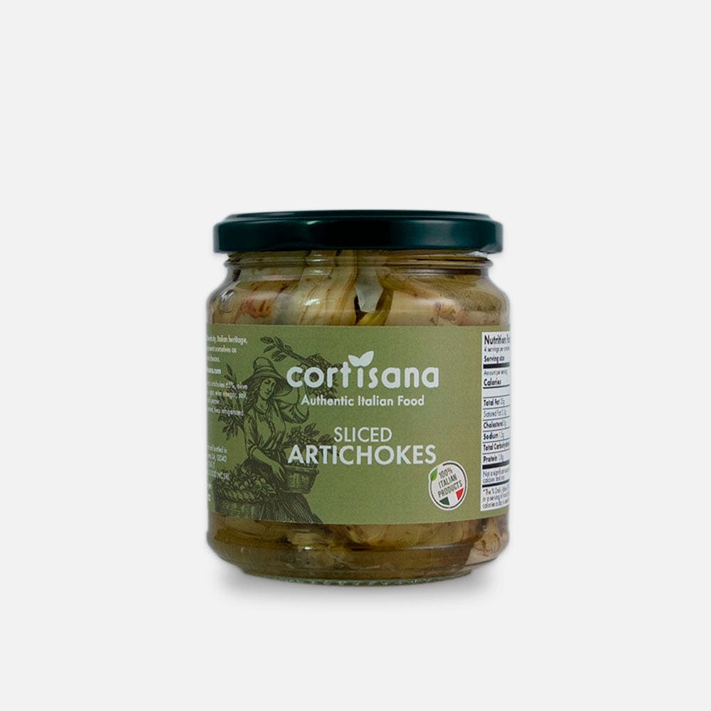 Sliced Italian Artichokes in Olive Oil