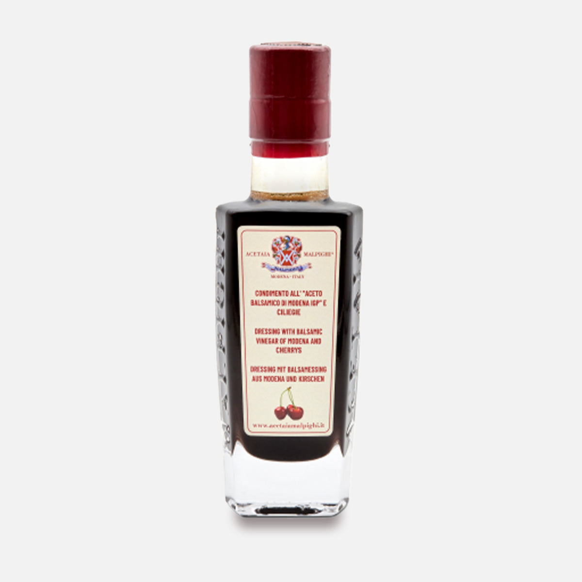 Dressing with Balsamic Vinegar of Modena IGP and Cherry