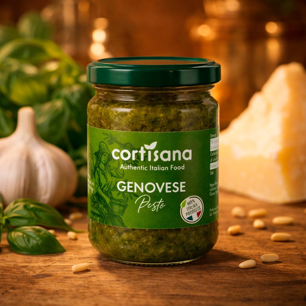 Pesto Genovese - Italian Traditional Basil Pesto