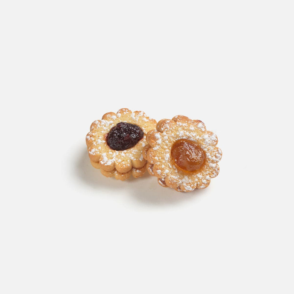 Occhi di Bue – Italian Jam-Filled Shortbread Cookies