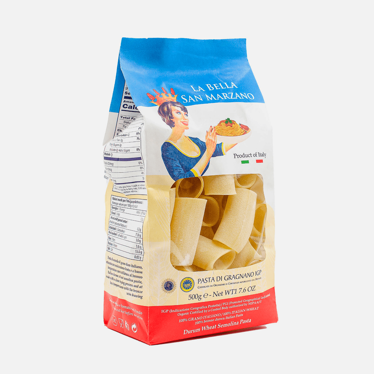 Paccheri di Gragnano IGP La Bella San Marzano 500 g