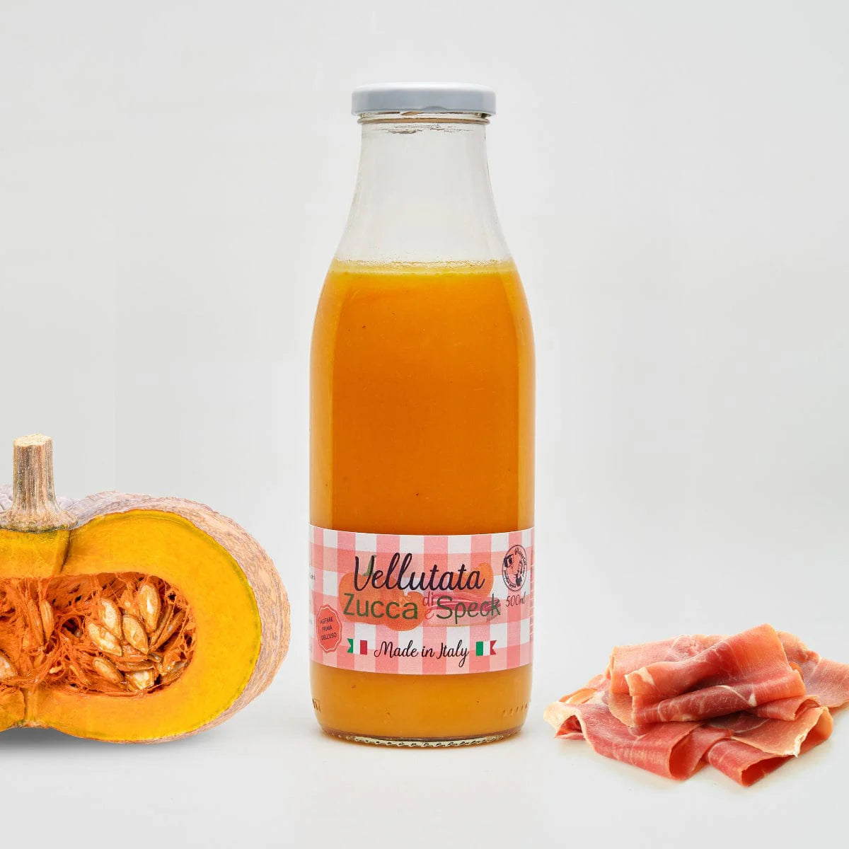 Vellutata di Zucca & Speck - Pumpkin and Speck Velouté